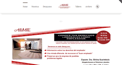 Desktop Screenshot of aime.org.ar